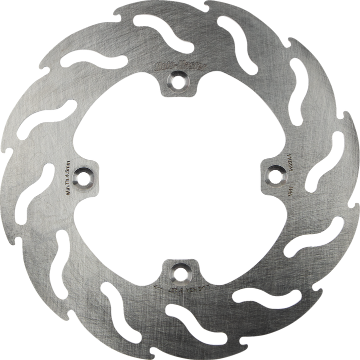 Moto-Master Brake Rotor - Rear - Flame 110224-PU