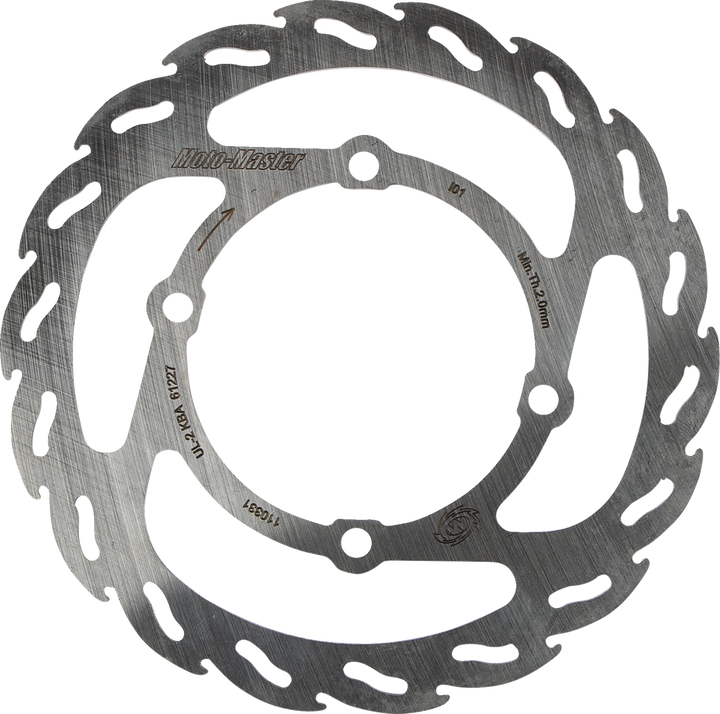 Moto-Master Brake Rotor - Front/Rear - Flame 110331-PU