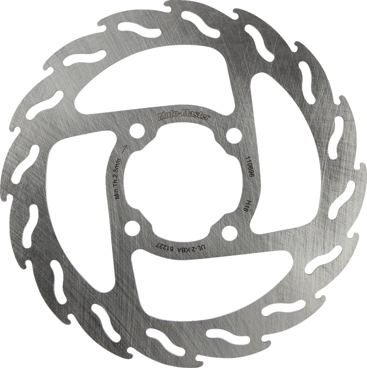 Moto-Master Brake Rotor - Rear - Flame 110696-PU