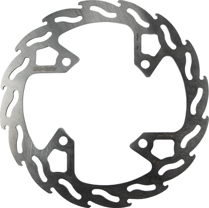 Moto-Master Brake Rotor - Rear - Flame 110774-PU