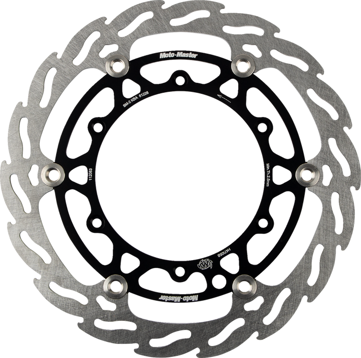 Moto-Master Brake Rotor - Front - Flame 112083-PU