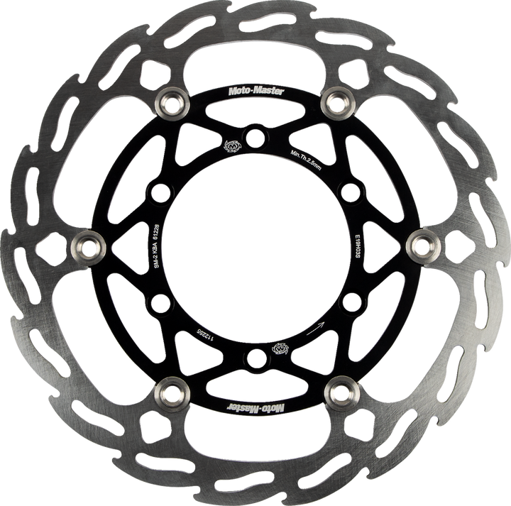 Moto-Master Brake Rotor - Front - Flame 112255-PU