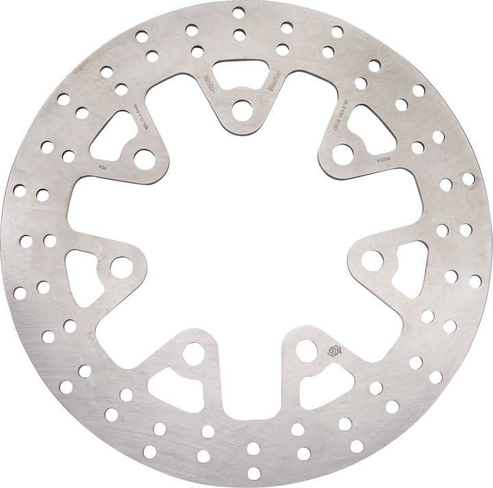 Moto-Master Brake Rotor - Front Right/Front Left - Halo 110795-PU