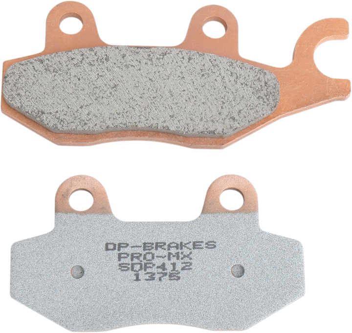 Dp Brakes Pro Mx Sintered Brake Pads SDP412