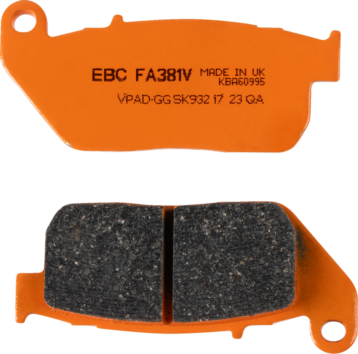Ebc Brake Pads - Semi-Sintered FA381V