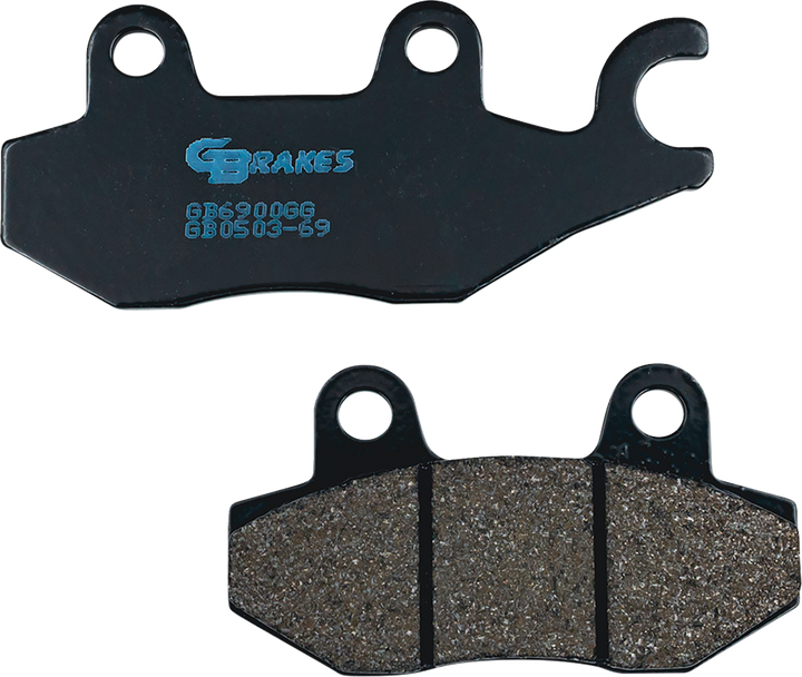 Gbrakes Brake Pads - Semi-Metallic/Ceramic Front/Front Right/Rear/Rear Right GB0503-69