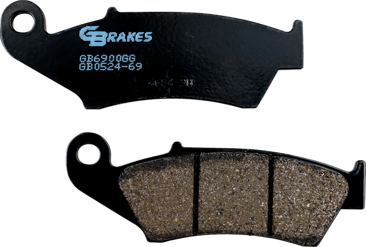 Gbrakes Brake Pads - Semi-Metallic/Ceramic - Front GB0524-69