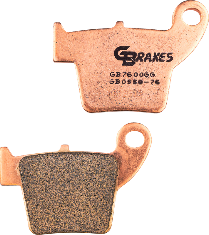 Gbrakes Brake Pads - Sintered - Rear GB0558-76