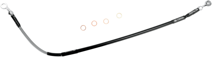 Moose Offroad Brake Line - Rear - Stainless Steel - Honda H02-2-035/P