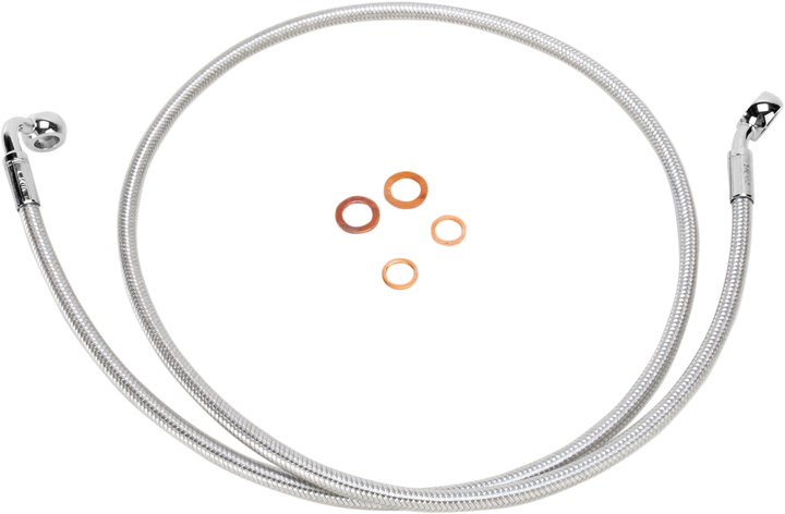 Magnum Shielding Brake Line - 35/90° - 43" - Sterling Chromite Ii 36143SW