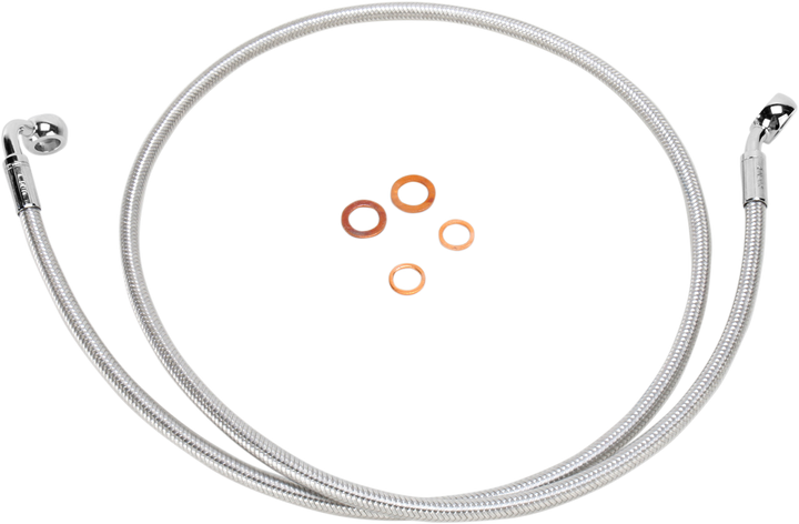 Magnum Shielding Brake Line - 35/90° - 46" - Sterling Chromite Ii 36146SW