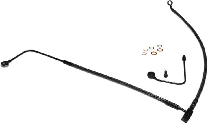 Magnum Shielding Brake Line - Black Pearl AS47001