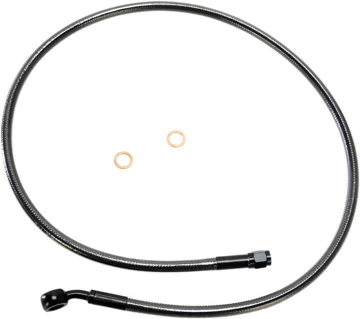 Magnum Shielding Brake Line - 10 Mm-35° - 36" - Black Pearl AS47136