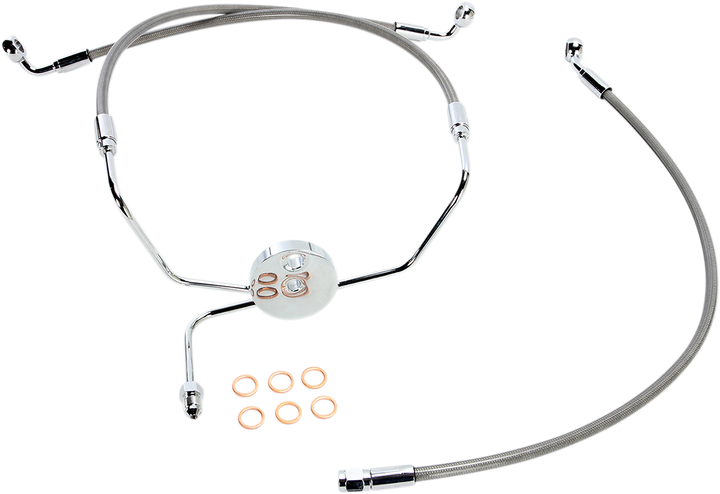 Magnum Shielding Brake Line Kit - Xr - Stainless Steel SSC1304-25