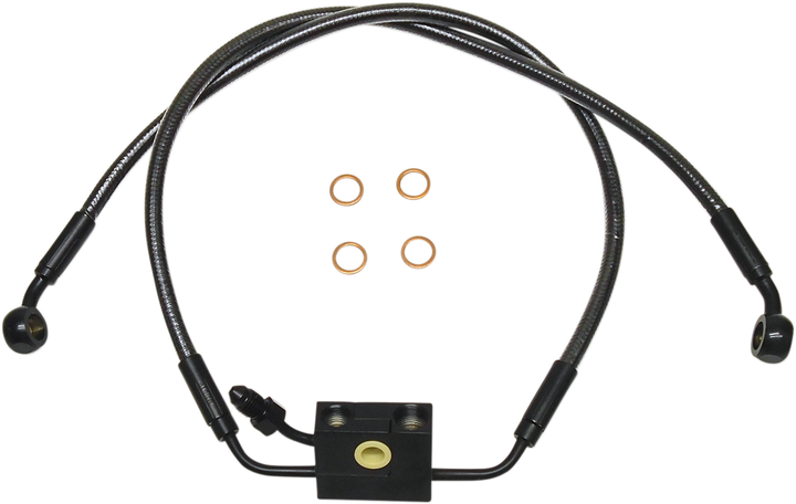 Magnum Shielding Brake Line - Black Pearl AS47019