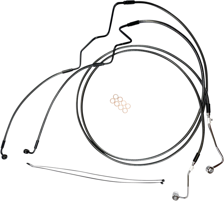 Magnum Shielding Brake Line - +4" - Black Pearl AS470164