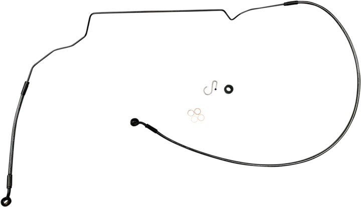 Magnum Shielding Brake Line - Lower - Black Pearl AS47030
