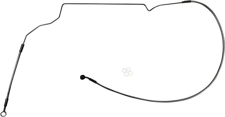 Magnum Shielding Brake Line - Upper - Black Pearl AS475039