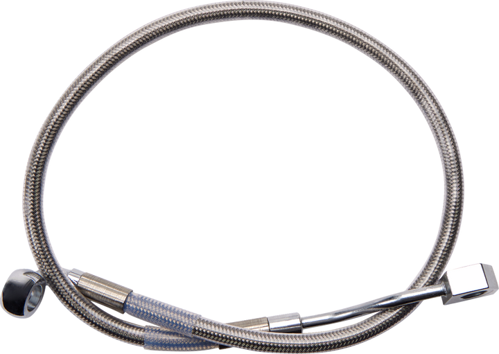 Drag Specialties Brake Line - Rear - Master Cylinder To Abs - Stainless Steel 1741-6344