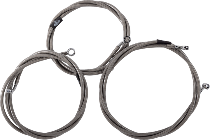 La Choppers Brake Line - Chrome LA-8059B19