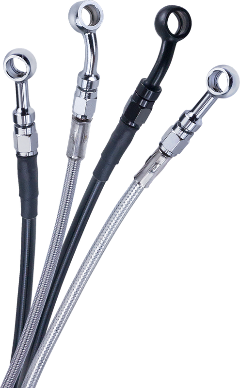 Barnett Brake Line - Upper - Stainless Steel - +6" 25230511346