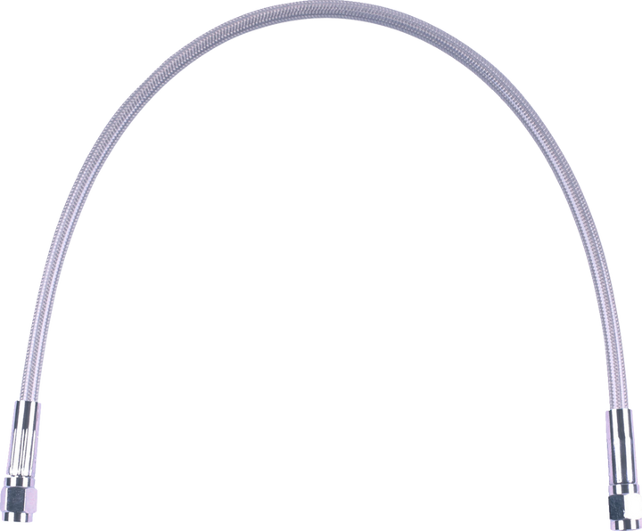 Magnum Shielding Universal Xr Brake Line - 23" - Stainless W/ Chrome Fittings SSC0500-23