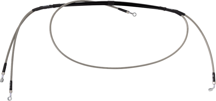 Moose Offroad Brake Line Pair - Stainless Steel B05-1-018/P