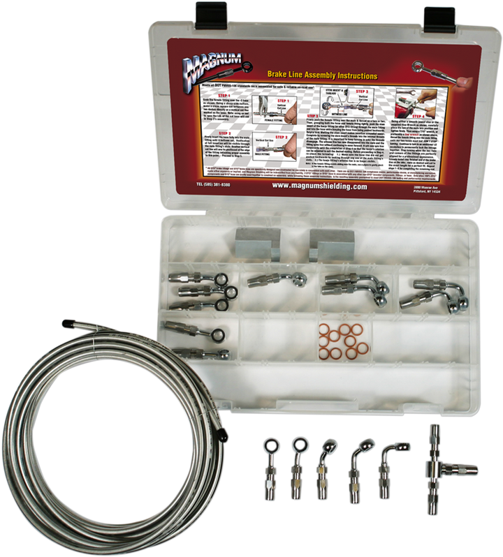 Magnum Shielding Build Your Own Brake Kit - Basic - Chrome 399004