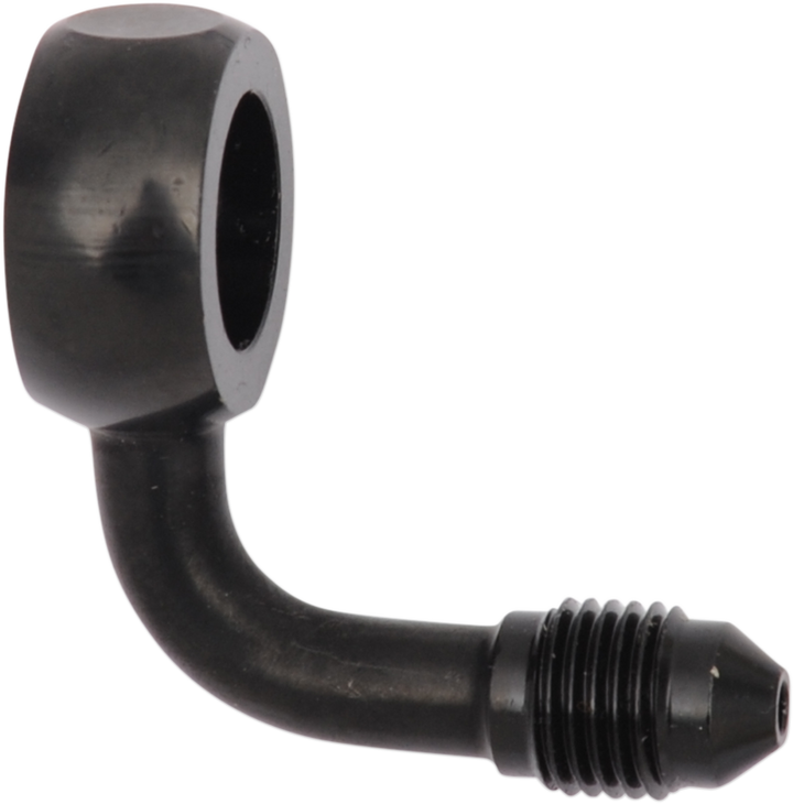 Magnum Shielding Banjo Fitting - 12 Mm - An3 90° - Black 1704-53