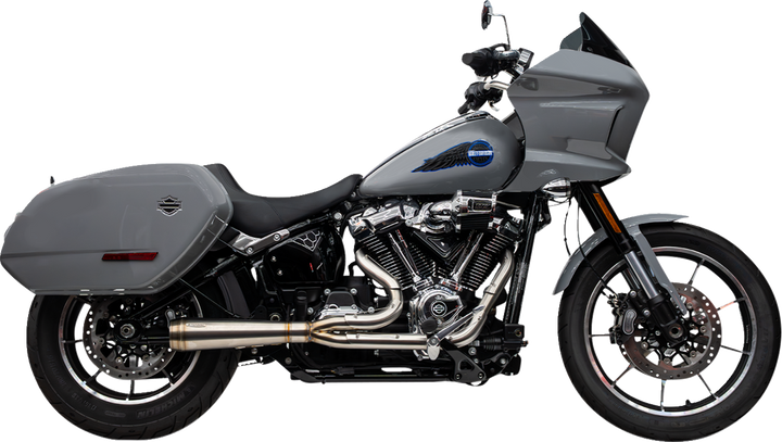 Trask 2-Into-1 Assault Exhaust System - Stainless Steel - Softail M8 TM-5054
