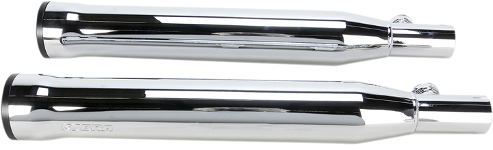 Cobra 3" Rpt Mufflers For '00-'06 Softail - Chrome 6054