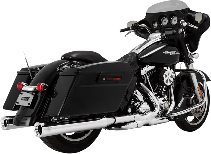 Vance & Hines Eliminator 400 Slip-On Mufflers - Chrome 16703