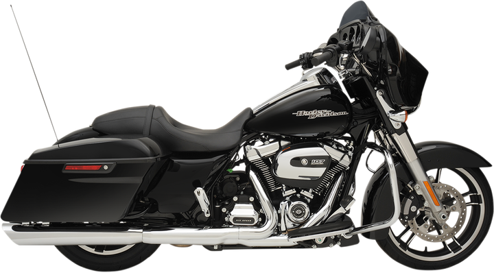 Drag Specialties 4" Slashdown Slip-On Mufflers - Chrome 1801-1189
