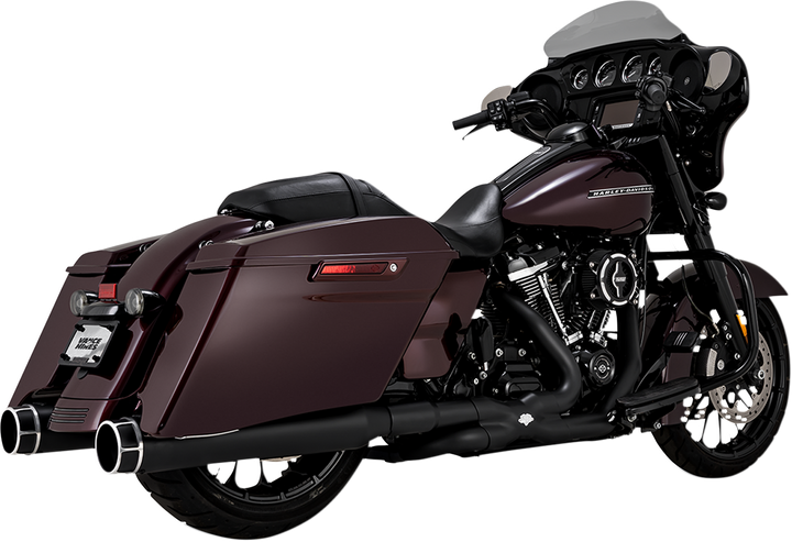Vance & Hines 4-1/2" Torquer Slip-On Mufflers - Machine Cut 46676