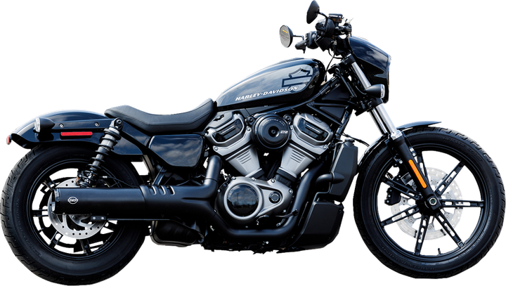 S&S Cycle 4-1/2" Grand National Slip-On Muffler - Black 550-1074