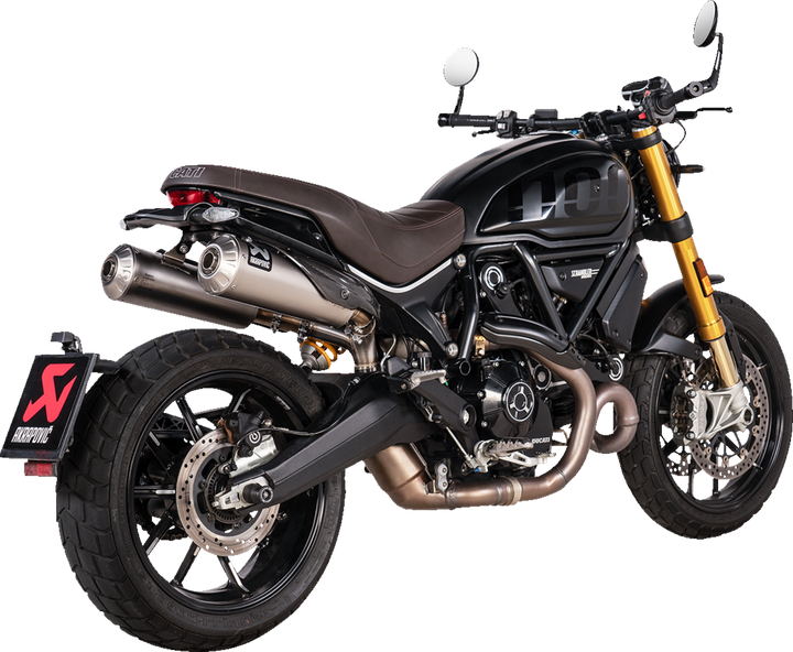 Akrapovic Slip-On Muffler - Titanium S-D11SO13-HBFGT