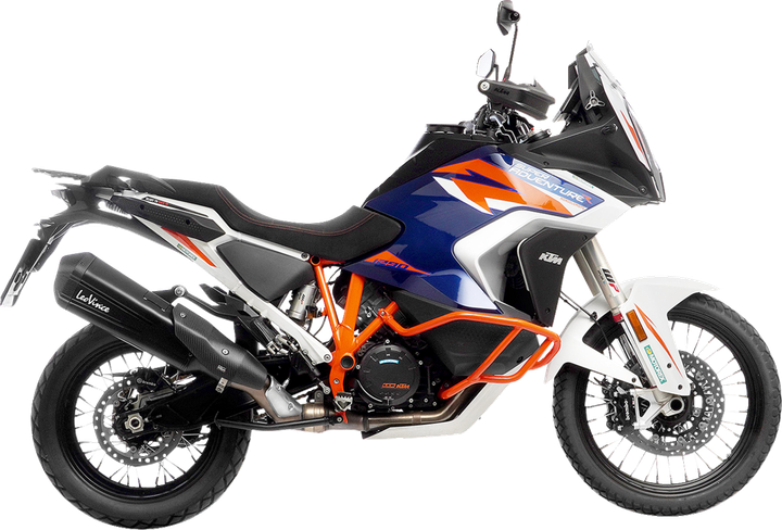 Leovince Lv-12 R Slip-On Muffler - Black - 1290 Super Adventure R/S 15308BU