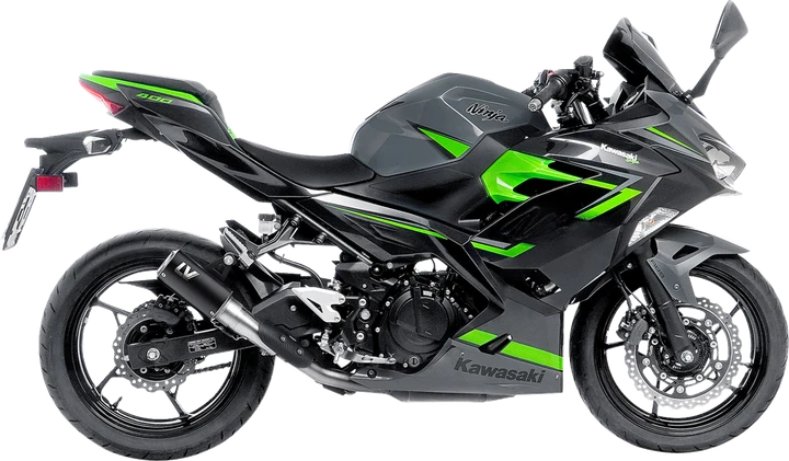 Leovince Lv Corsa S Black Edition Slip-On Muffler - Kawasaki Ninja 400/500 15400SBU