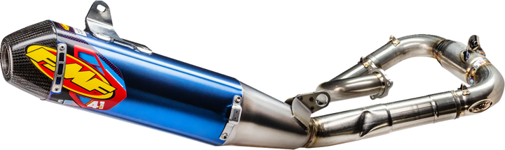 Fmf Factory 4.1 Rct Exhaust System - Titanium - Carbon Fiber End Cap 44478