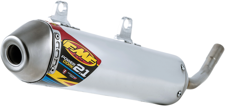 Fmf Powercore 2.1 Muffler - Aluminum 24059