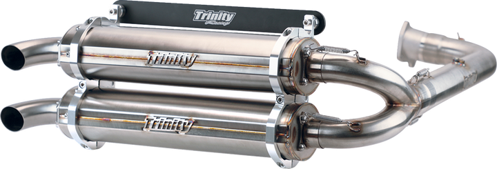 Trinity Racing Stainless Steel Exhaust TR-4153D-SS