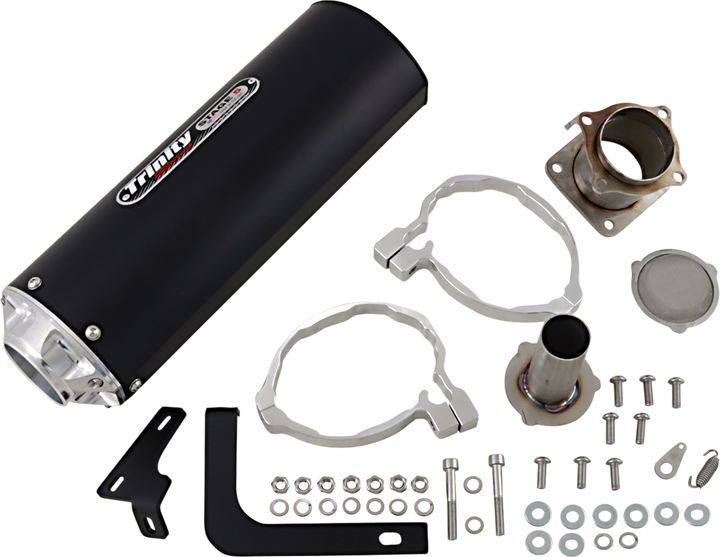 Trinity Racing Muffler - Black TR-4176S-BK