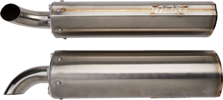 Trinity Racing Stainless Steel Slip-On Mufflers TR-4160S-SS