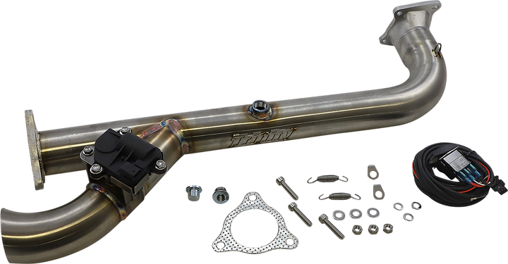 Trinity Racing Cut Out Header - Rzr Turbo TR-4178HP