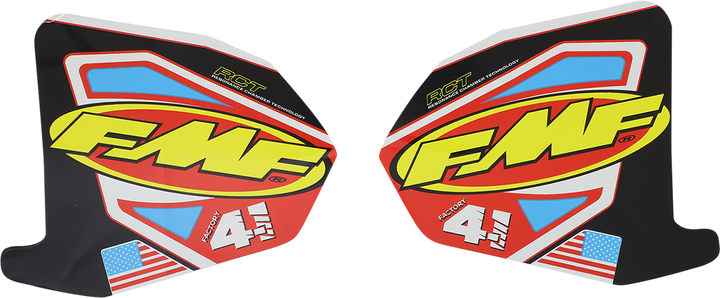 Fmf Exhaust Replacement Decal - Two Mini Wrap 4.1 14851