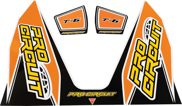 Pro Circuit T-6 Decal - Orange DC22T6-ORANGE