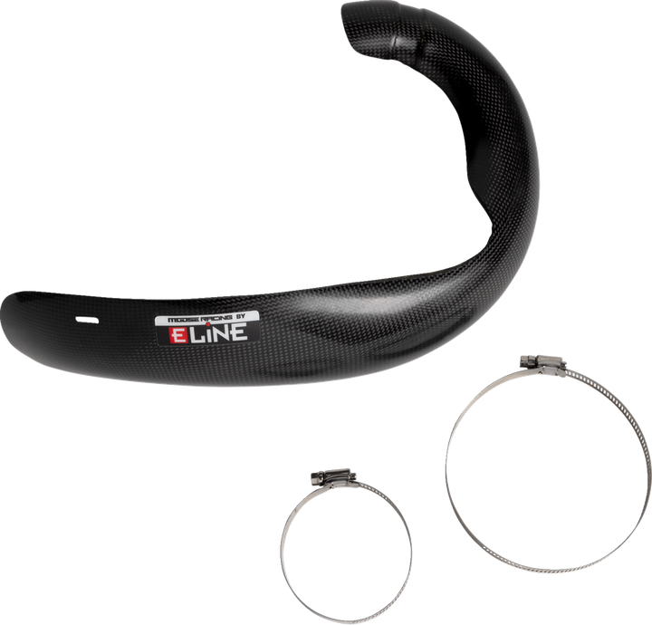 Moose Offroad Pipe Guard By E Line - Carbon Fiber MPG12523C