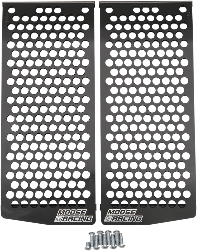 Moose Offroad Radiator Guards - Black - Beta 12-400