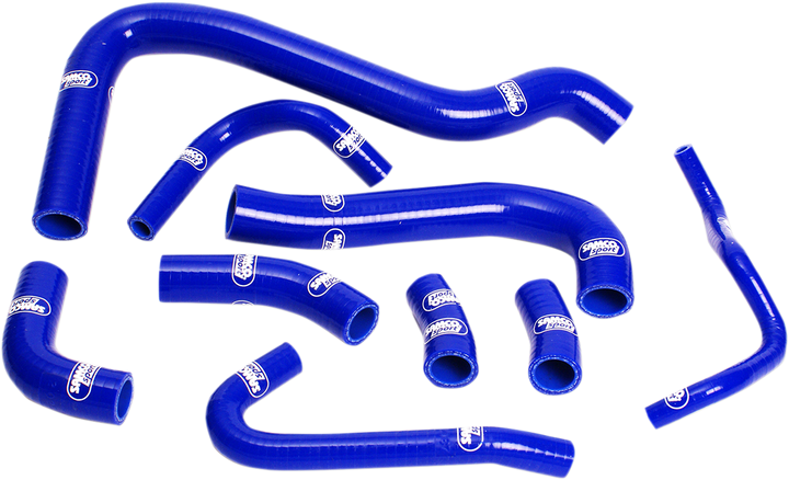 Samco Sport Radiator Hose Kit - Blue - Suzuki SUZ-18-BL
