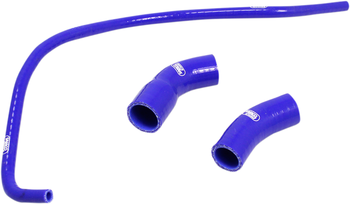 Samco Sport Radiator Hose Kit - Blue - Yamaha YAM-70-BL